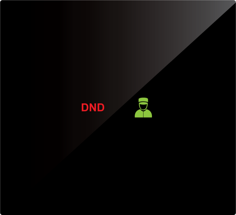 Hotel DND Touch Panel IDU (Acrylic)