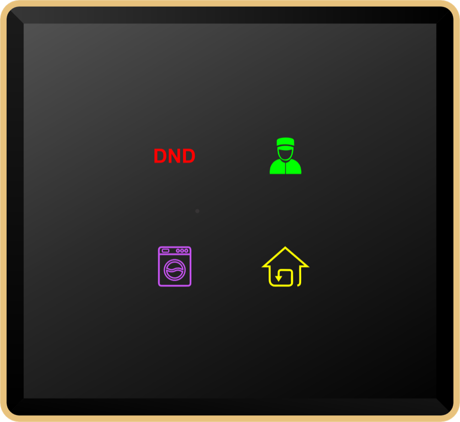 Hotel DND EDGE IDU COLOR (Glass)