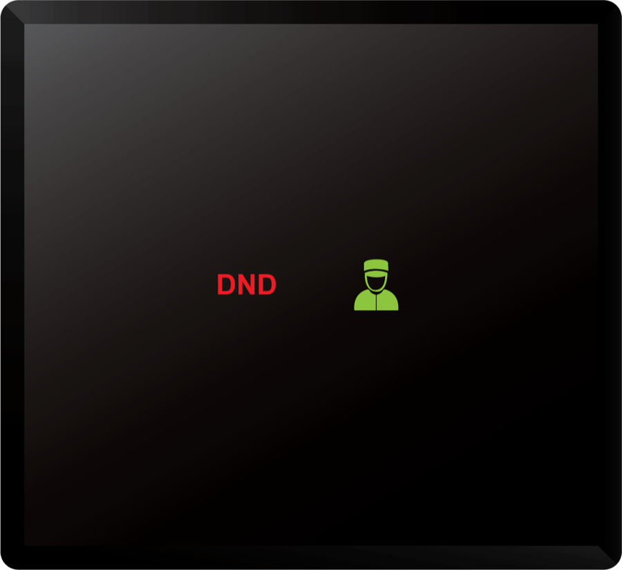 Hotel DND Touch Panel IDU (Glass)