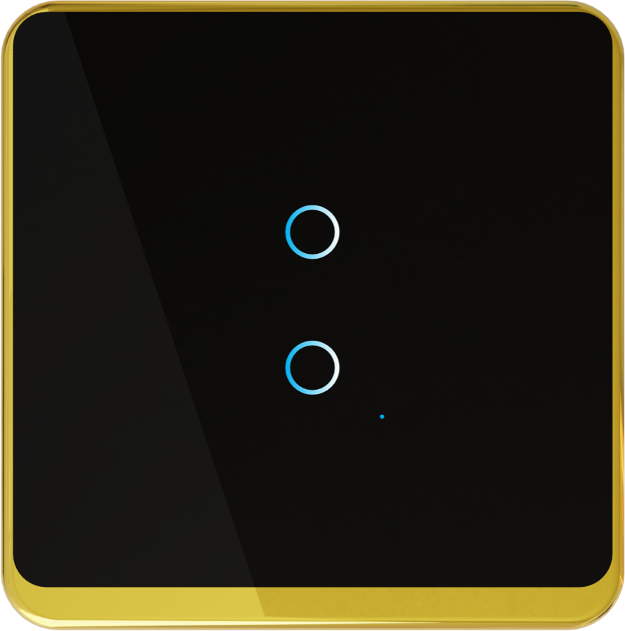 Royal Edge 2M - 2 Switch (Glass)